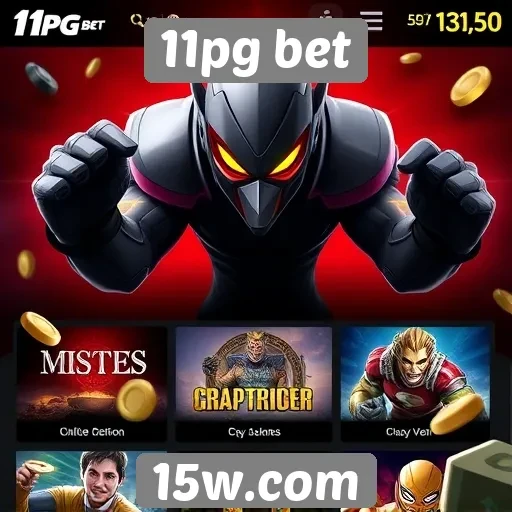 11pg bet oferece ampla gama de jogos online
